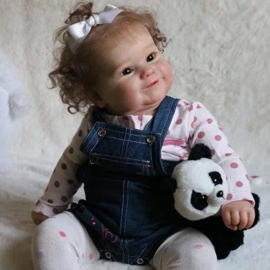  20'' Kleine Dylan Süßee Reborn Baby Puppe -Realistisch Und Lebensecht ( mit Stimm- und Herzmodul) - RSDP-Rebornbabypuppen-Rebornbabypuppen.de®