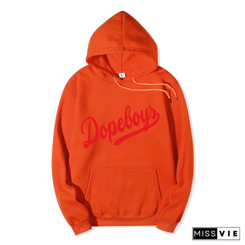 Letter Print Men's And Women's Sweatshirts