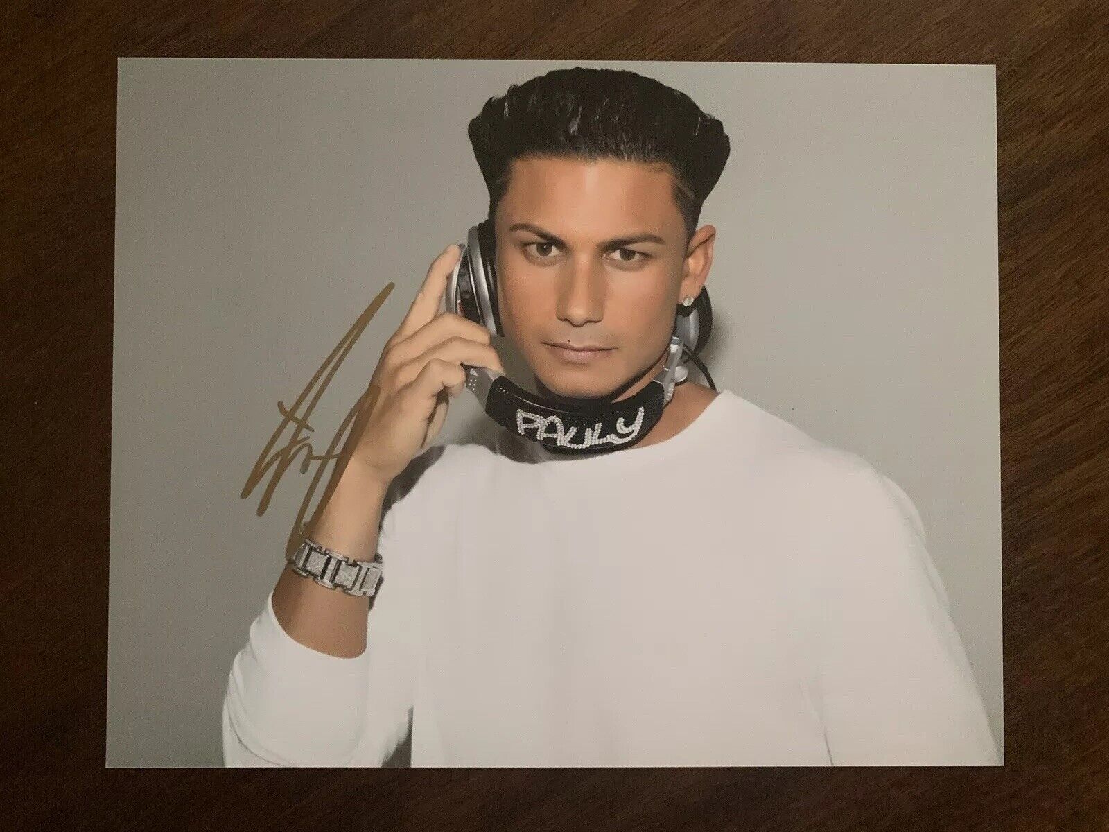 Pauly D Signed 8x10 Photo Poster painting JERSEY SHORE