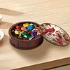 Diamond Painting Snack Box Kit Art Decor Round Snack Box Handmade Art Decoration