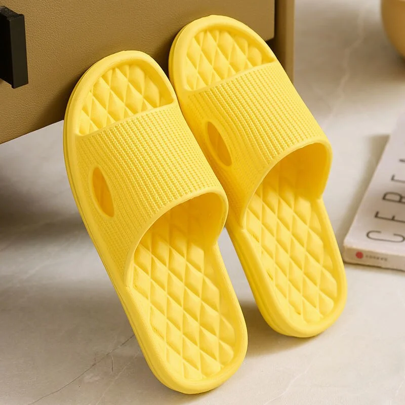 Bathroom Slippers Men Women Shoes Summer Bathroom Slipper Lovers Indoor Sandals Fashion Home Slippers Non-slip Floor Flip Flops