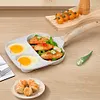 Eggs Frying Pan Nonstick Easy Clean Pancake Pan Gas Stove & Induction Compatible