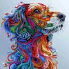 (Multi-Style)Color Animal-Partial Special Shaped Diamond Painting 30*30CM
