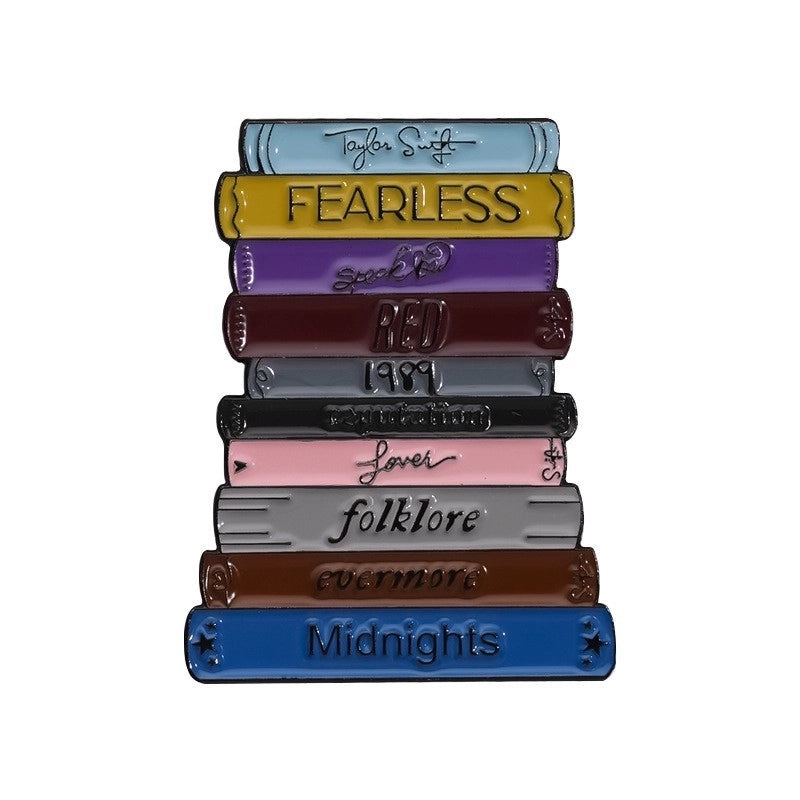 Cute IG Style Pin Book Letter Alloy Plating Unisex Brooches