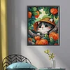 (US Local)Cat -14CT Stamped Cross Stitch Kit(37x47cm)