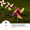 Solar Windmill Lights LED Decorative Lawn Lights Courtyard Garden Decorative Windmill Lights Outdoor Courtyard Ground Lights