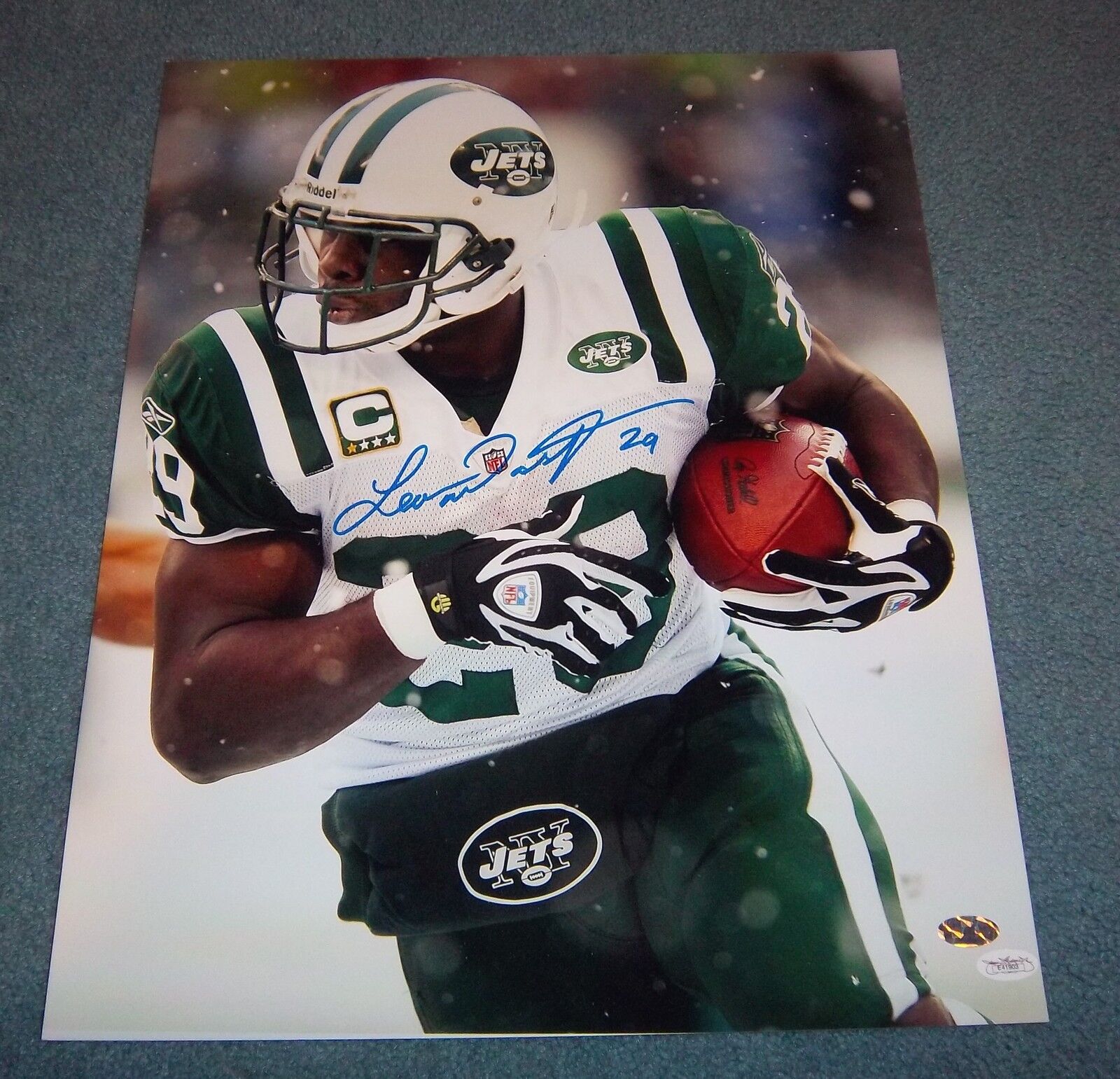 NY Jets Leon Washington Signed Autographed 16x20 Photo Poster painting Florida St JSA A