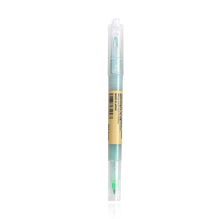 JOURNALSAY MUJI 1PC  Double head Crystal Perspective Window Double Colorful