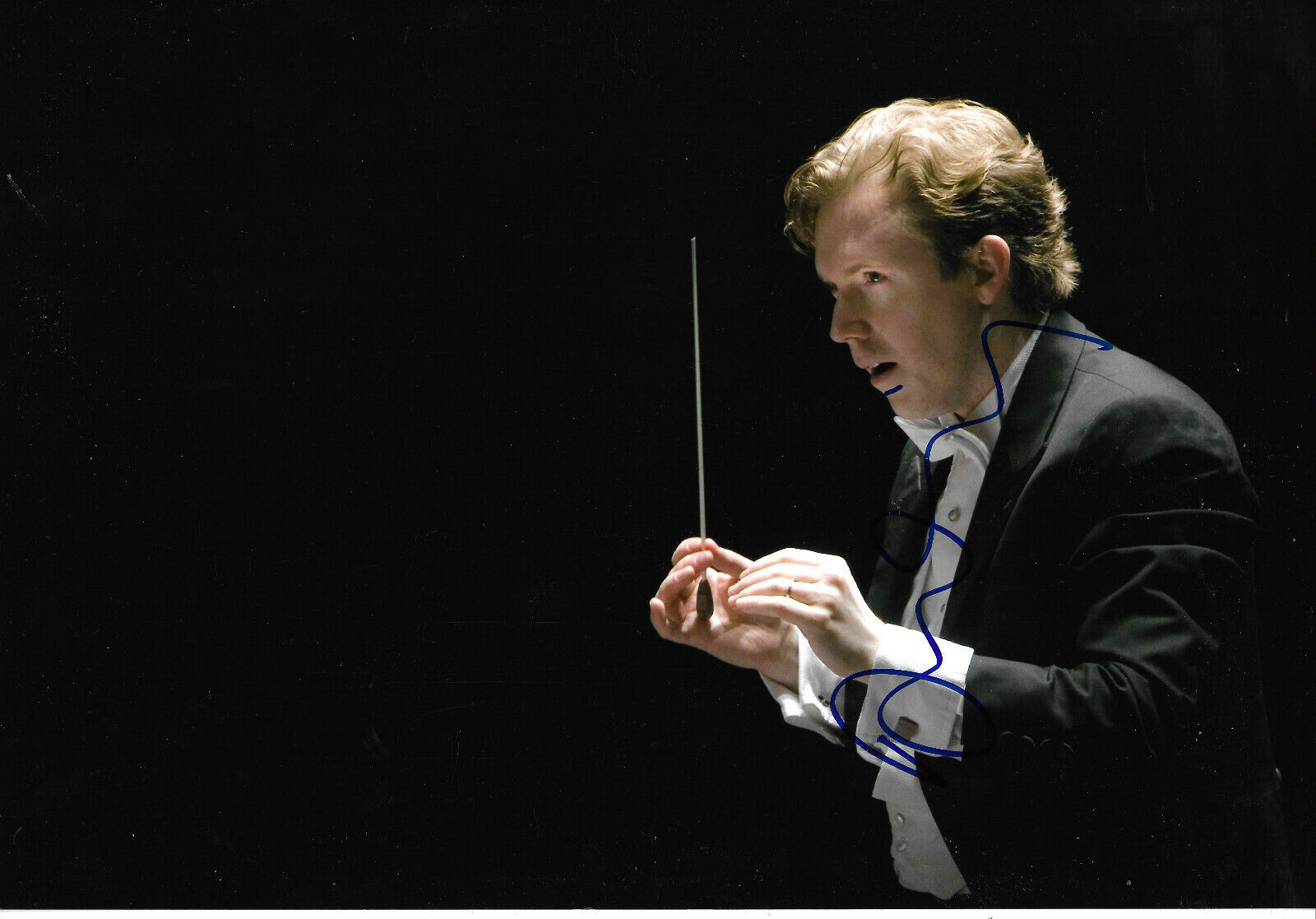 Daniel Harding Conductor signed 8x12 inch Photo Poster painting autograph