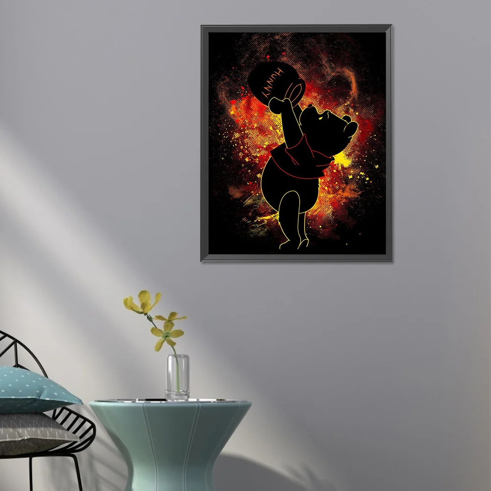 Diamond Painting - Full Round Drill - Winnie the Pooh(Canvas|40*50cm)