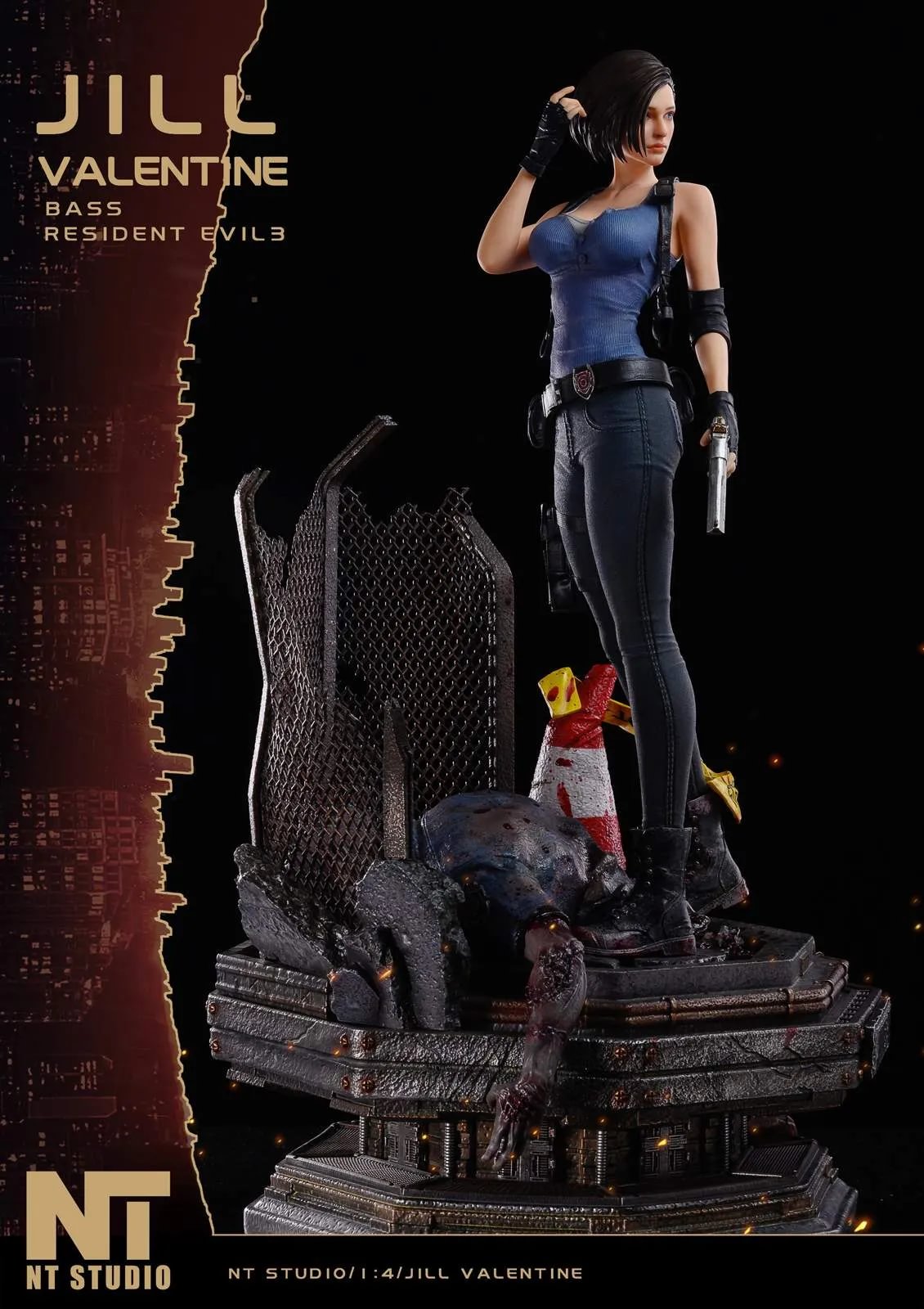 FIGURINE COLLECTOR JILL Valentine 30 cm | Resident Evil 3 Remake