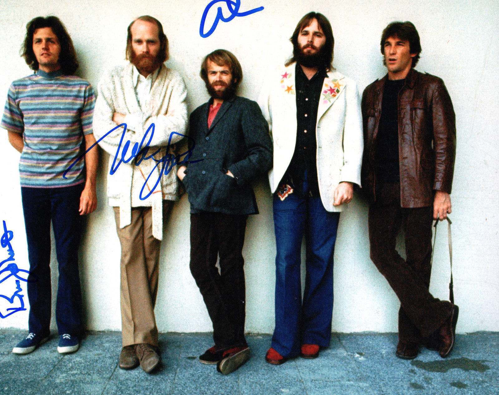 GFA Love, Bruce & Jardine * THE BEACH BOYS * Signed 8x10 Photo Poster painting PROOF AD3 COA