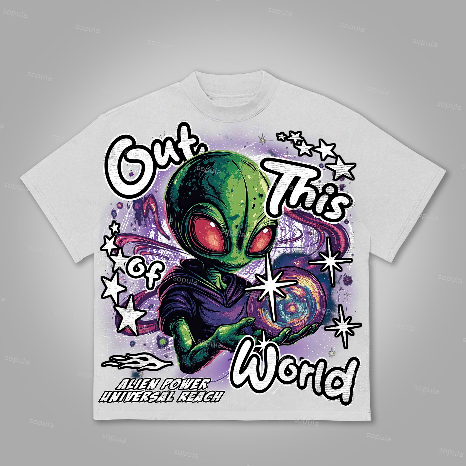 Sopula E.T. Out Of This World Graphic T-Shirt