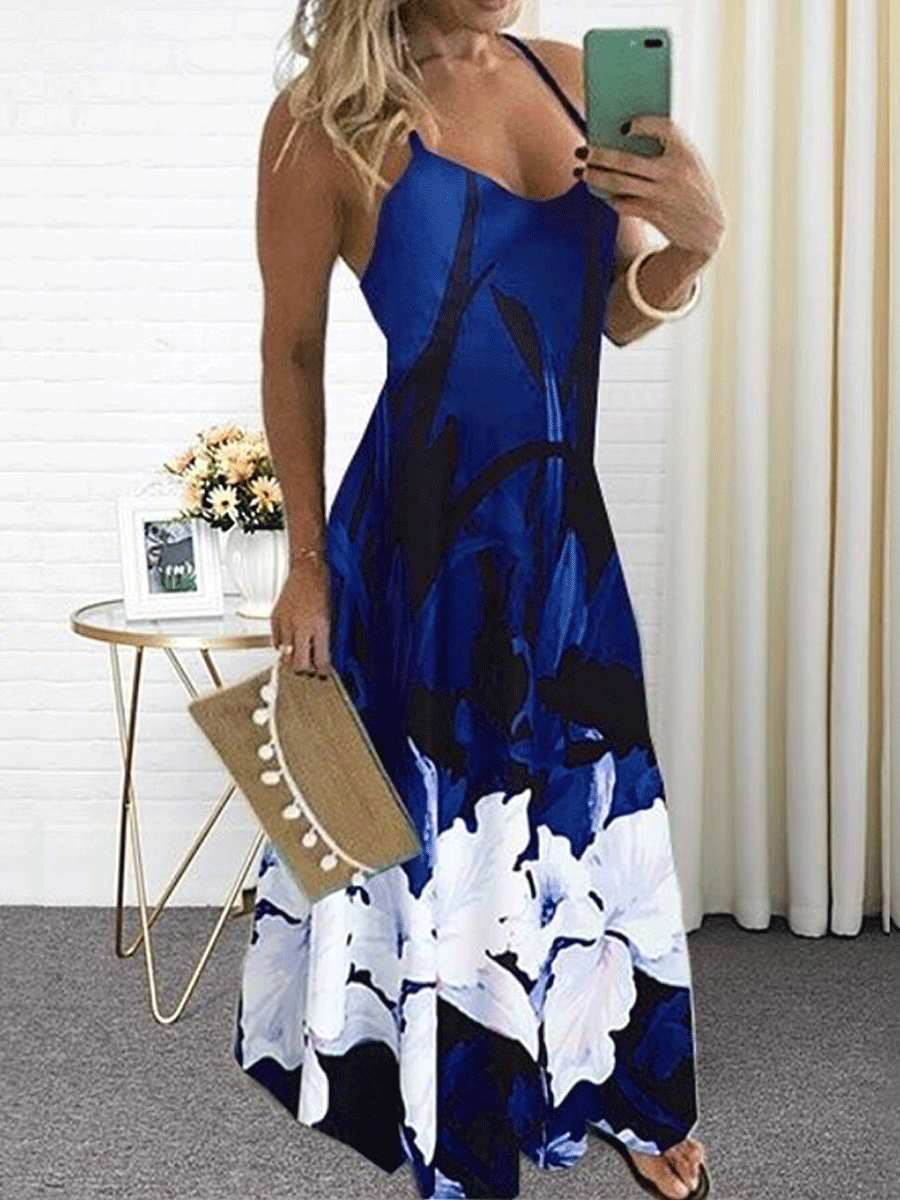 Print Camisole Dress