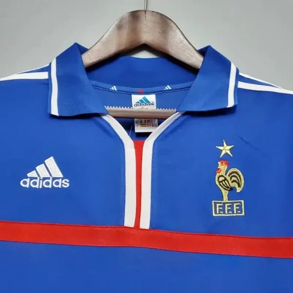 2000 Retro France Home Football Shirt 1:1 Thai Quality