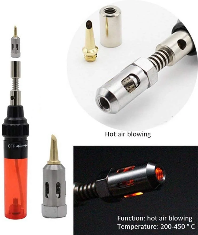 Portable soldering iron kit