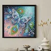 Butterfly Special Shaped DIY Partial Drill Diamond Painting Kit for Adults Beginners Home Decor Diamonds Paintings Gem Art 30x30cm