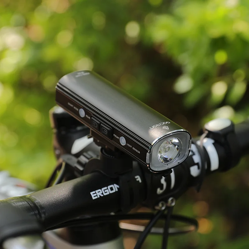 V20S-1500 Bicycle Bike Headlight & Rear Light 2 in 1 