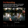 4K Ultra HD Cycling Dash Cam IP65 Waterproof Wearable Action Body Cam Magnetic Thumb Size Pov Camcorder for Cycling/Travel/Pet/Vlogging