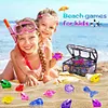 26Pcs Dive Gems Pool  with Treasure Box Diamond Jewel  for Swimming Pool