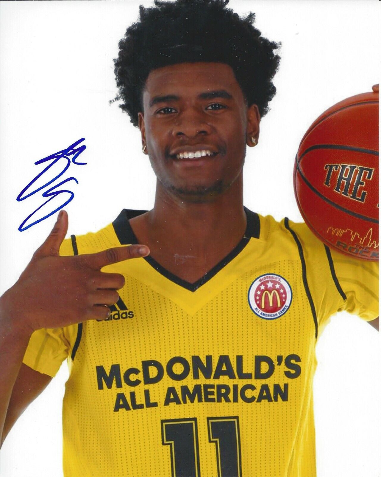 Josh Jackson Autographed 8x10 Phoenix Suns KansasA768