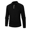 Men's Fashion Knitted Polo Shirt Casual Sweater by Inlyline
