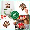 Xmas Carousel Diamond Painting Ornament DIY Pendant Kit 9.45x9.45in