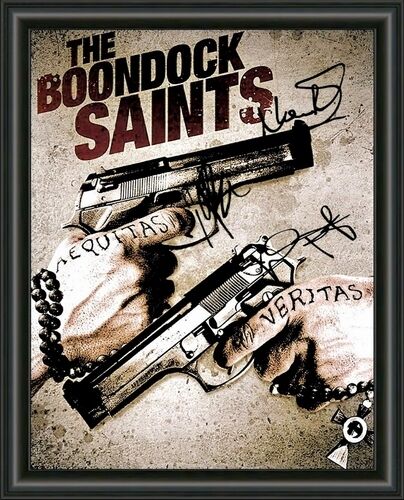 BOONDOCK SAINTS CAST SIGNED A4 Photo Poster painting POSTER  POST