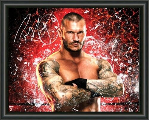 RANDY ORTON WWE WRESTLING - A4 SIGNED AUTOGRAPHED Photo Poster painting POSTER