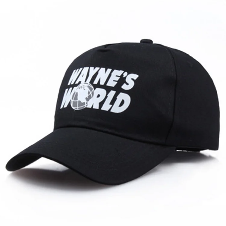 WAYNES WORLD print Baseball Cap Hip Hop Snapback caps flatsport Hat For Unisex Adjustable dad hats