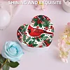 Cardinal DIY Diamond Painting Heart-Shaped Jewelry Box Decorative Storage Case