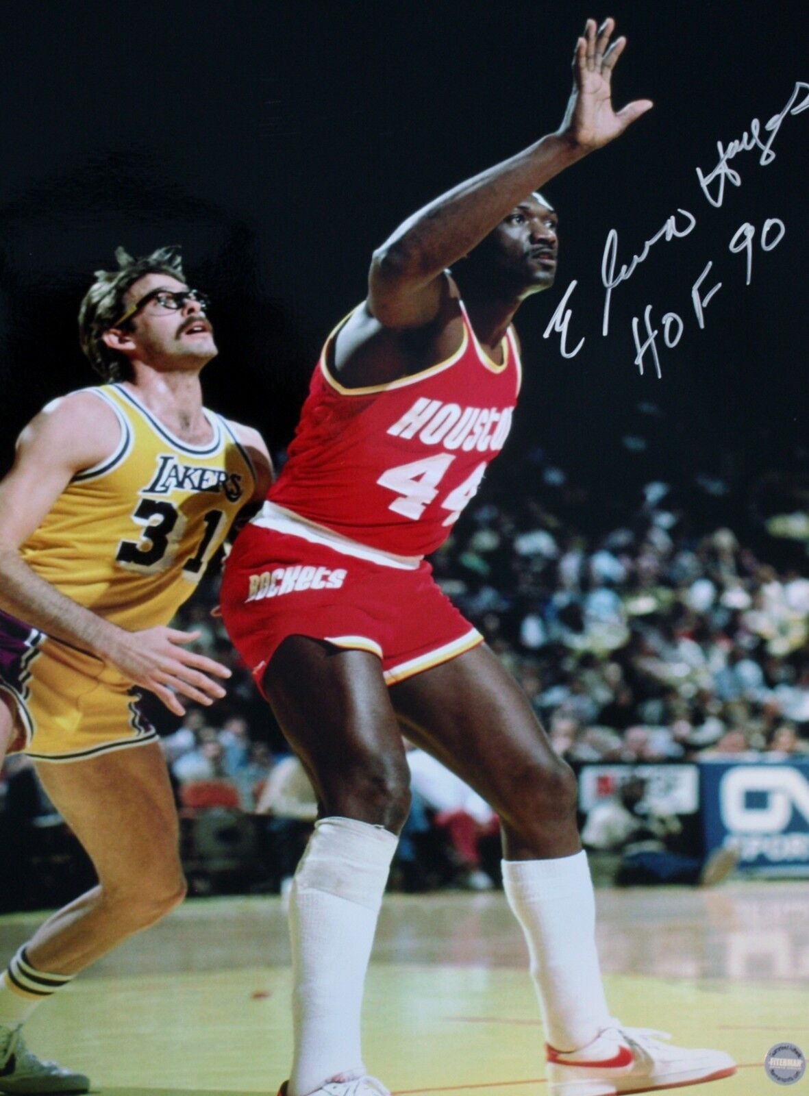 Autographed Elvin Hayes Houston Rockets 16x20 Photo Poster painting - w/COA