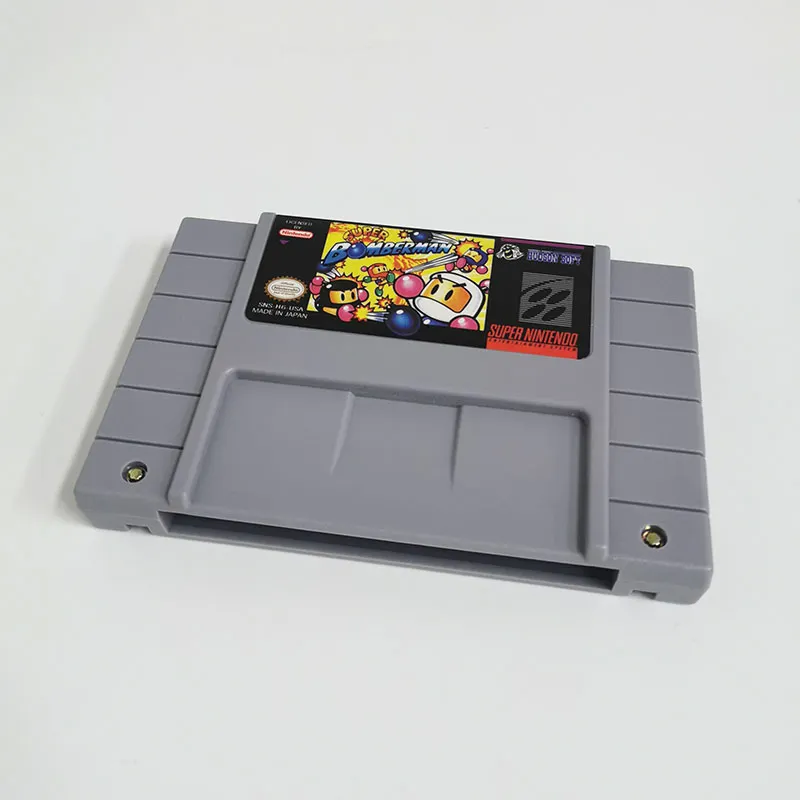 Super Bomberman SNES For Super Nintendo Entertainment System - 16 Bit US Version Game Cartridge