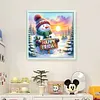 【Limited Stock Sale】Winter Snowman-11CT Stamped Cross Stitch 40*40cm/15.75*15.75in tapestrymarket