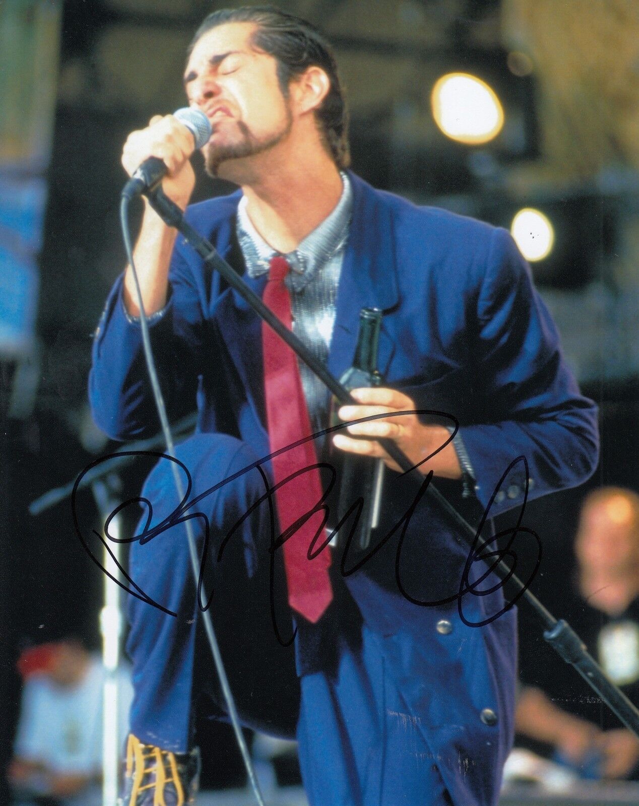 PERRY FARRELL signed (MUSIC SINGER) 8X10 Photo Poster painting *JANES ADDICTION* W/COA #1