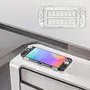 Crystal Clear Housing Case Antiscratch Hard Clear Frame Protector Case with 14 Card Slots for Nintendo for Switch 2 Console Accessory