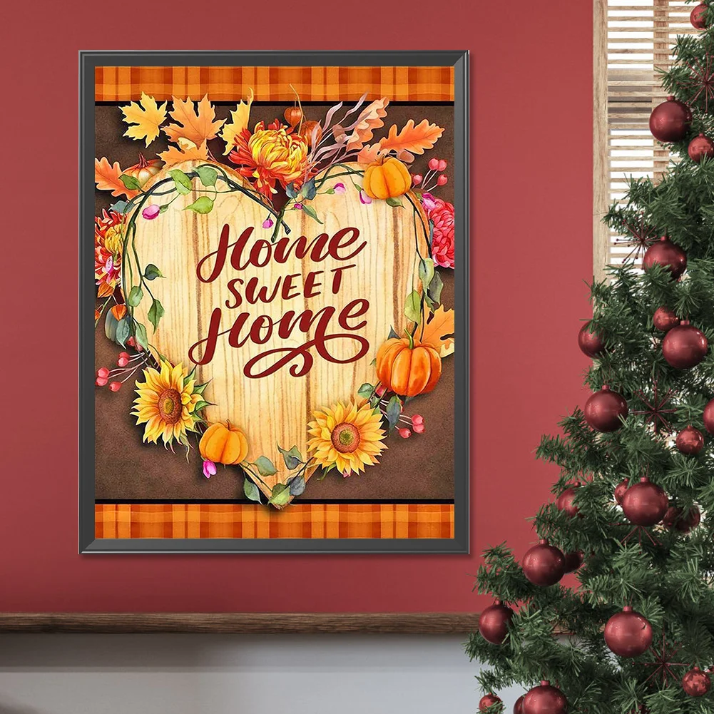 Diamond Painting - Full Round Drill - Sunflower Home(Canvas|30*40cm)