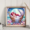 Disney-Princess Ariel-18CT Stamped Cross Stitch 30*30cm/11.81*11.81in tapestrymarket