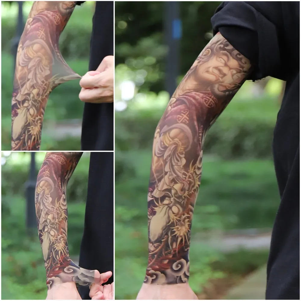 ⚜️Men's Ultra-Realistic Tattoo-Style Sun Protection Sleeves -Tattoo-Friendly