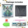 (US Local)Winged Fairy DIY Special Shape Diamond Painting Folding Storage Box Container Organizer Case Kit