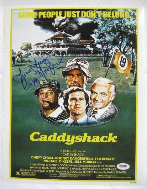 Cindy Morgan Signed Caddyshack 11x14 Inscribed Photo Poster painting Autograph PSA/DNA w/ COA D