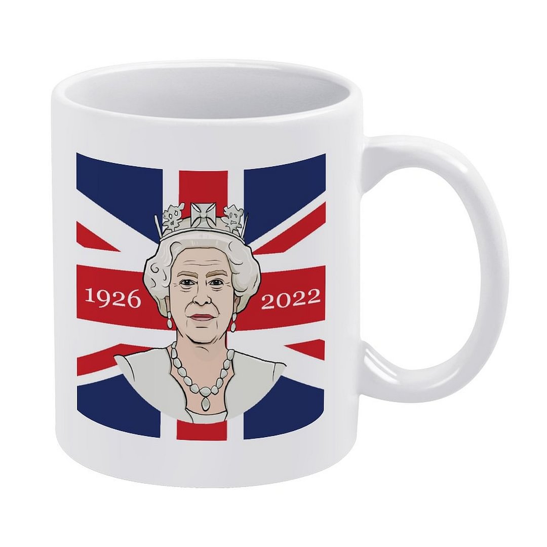 Queen Elizabeth II Bust Photo Mug