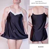 Men's Sexy Skin-Friendly Silky-Smooth Glossy Lace Dress