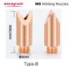 M8 Laser Welding Nozzles for Handheld Gun Head TypeA-E with Wire Feed Laser Welding ND18 Machine Axrayser