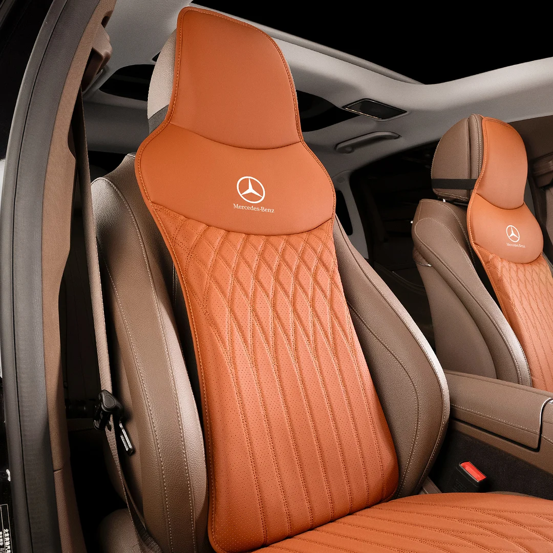 All-Season Universal Nappa leather Seat Cushions (with Logo)