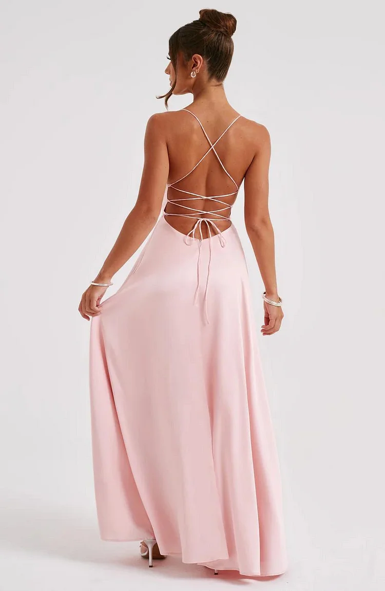 fitted lace wedding dress Sea Lustre - Havana Maxi Wrap Dress