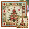 Stitching Christmas Tree-14CT Stamped Cross Stitch 40*40cm/15.75*15.75in tapestrymarket