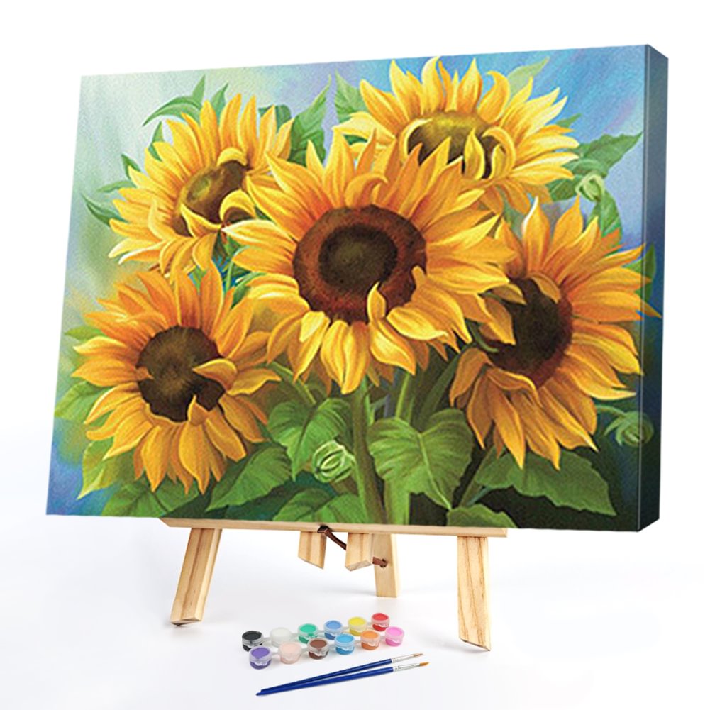 SunflowersPaint By Numbers 50*40cm