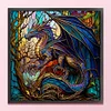 (Stamped/Counted) Dragon - 11CT Cross Stitch 40*40cm/50*50cm