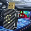 Wired To Wireless Carplay & Android Auto Adapter Auto Connect USB Plug and Play